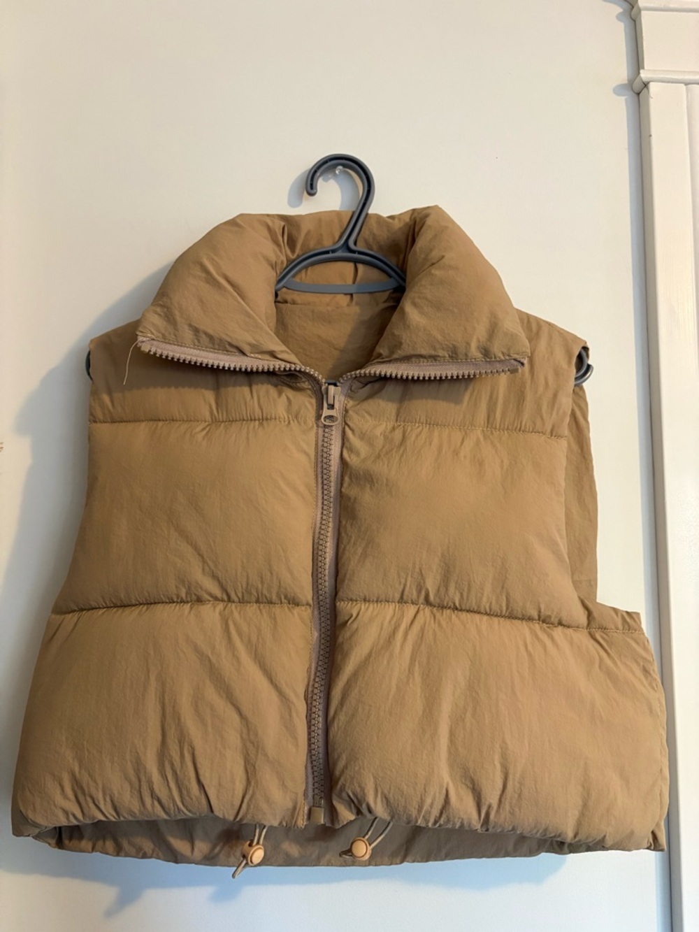 Cropped Puffer Vest